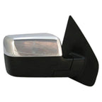 Chrome Passenger Power Door Mirror w/Heated Glass w/Turn Signal w/o Puddle Lamp