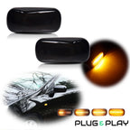 Sequential Amber LED Fender Side Marker Lights for Honda Civic, Acura RSX, Integra