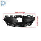 Front Upper Grille for Chevy Sonic (2017–2020) Matte Black Chrome