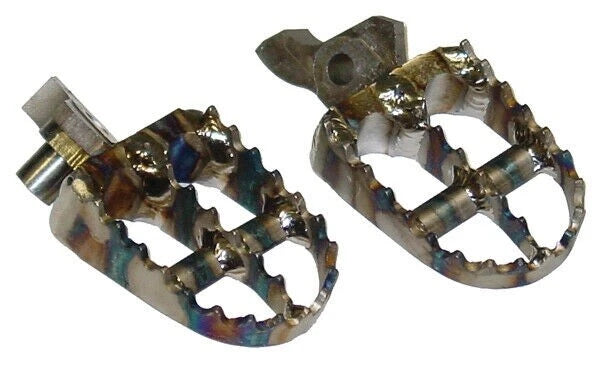 Sunline Titanium Foot Pegs for Suzuki RMZ450 (2005–2007)