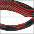 Steering Wheel Cover Insert for Universal Fit (14.5", Matte Carbon Fiber)
