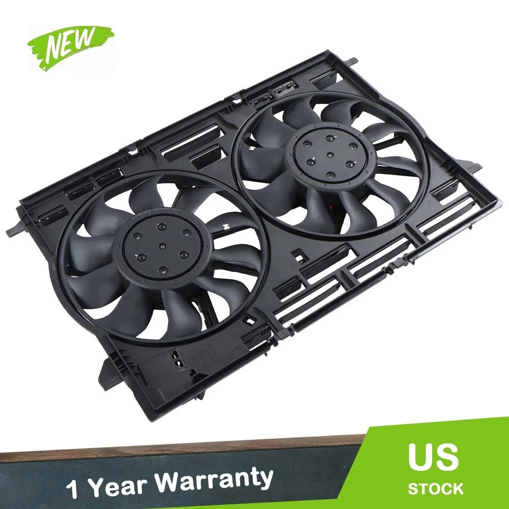 Radiator Condenser Cooling Fan Assembly for Audi Q5 SQ5 (2018–2023) 80A121003