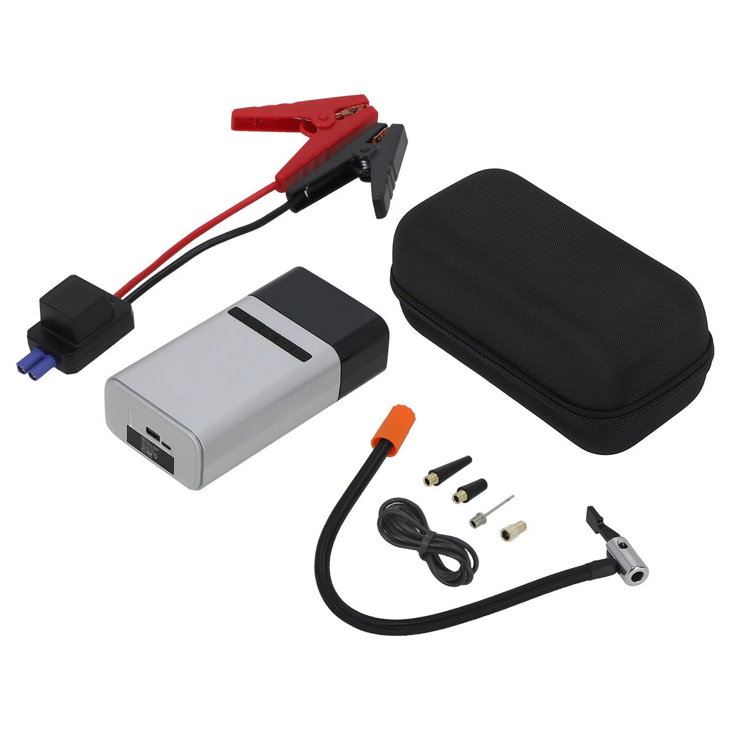18000 mAh Jump Starter with 150PSI Compressor and LED Light