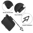 Pair Rear Left Right Bumper Tow Eye Hook Cap for BMW X5 Black
