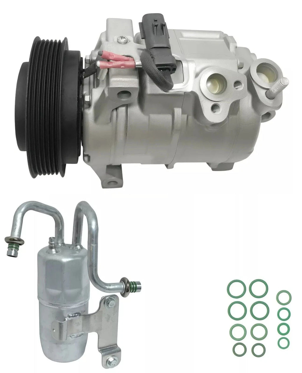 AC Compressor Kit Replacement for Dodge Ram 4000 5.7L V8 (2009–2009)