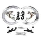Brake Rotor Covers LED Amber Light Smoke Lens for Honda Goldwing 1800 (2018–2025)