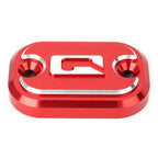 Red Front Brake Fluid Reservoir Cap Cover for YAMAHA QBIX 125 (2017-2018)