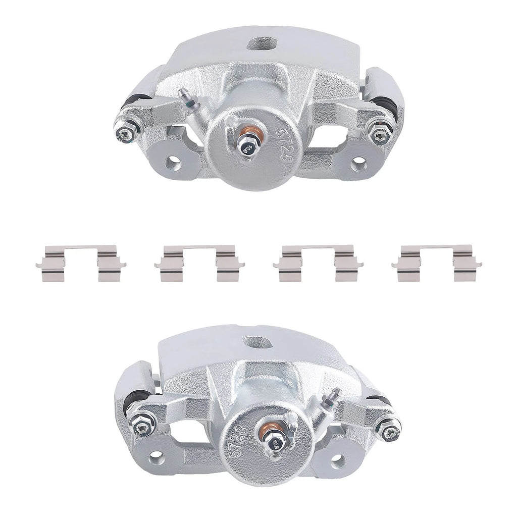 Pair Front Brake Calipers for Honda Civic EX-L EX (2013–2015) 19B2660 19B2661