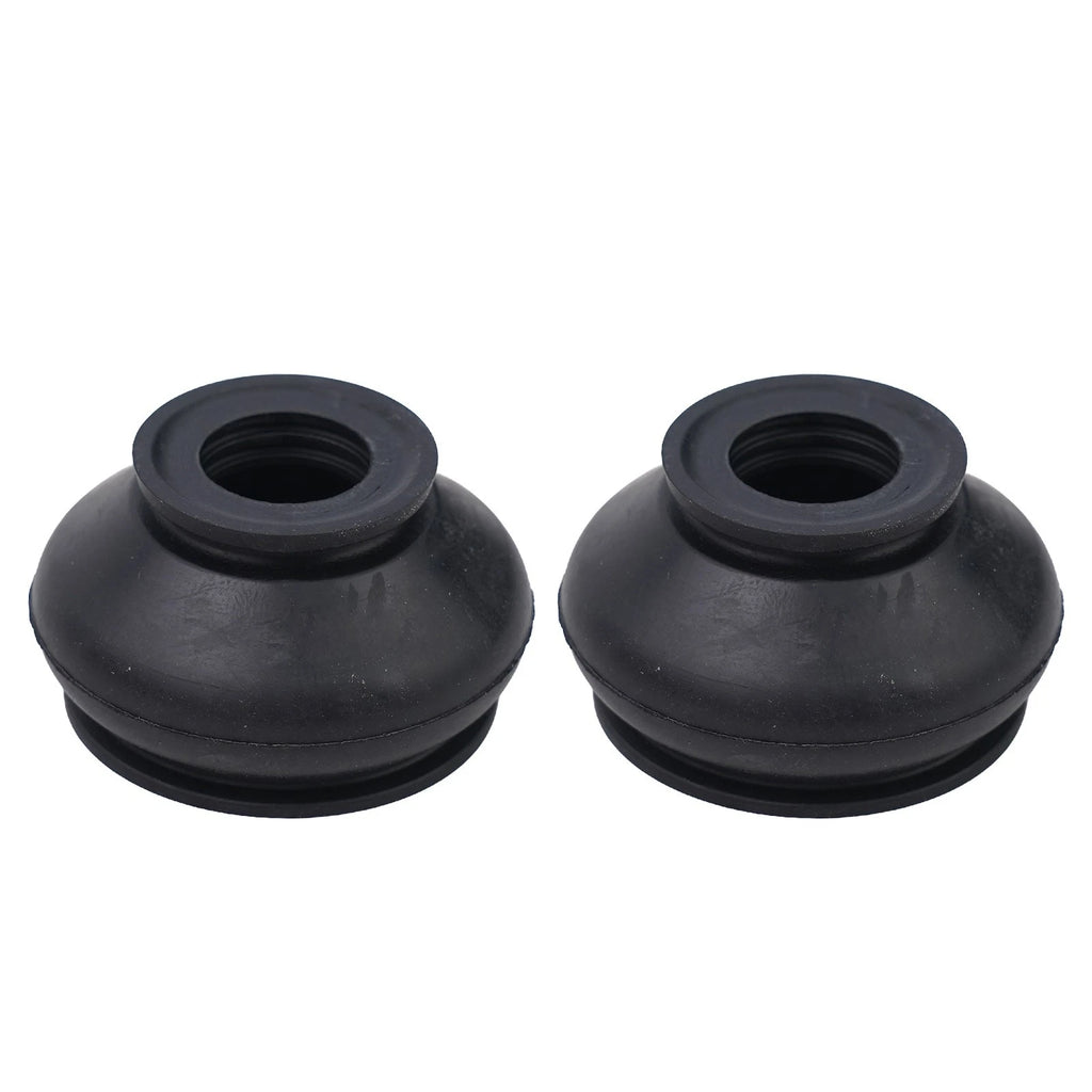 2Pcs Rubber Dust Cover and Ball Joint Boots for Track Rod End