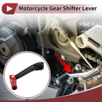 Folding Motorcycle Gear Shifter Lever for Honda CRF150F (2003-2017) Black Red