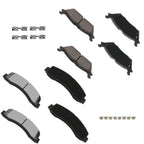 Front & Rear Brake Ceramic Pads for Ford Expedition Lincoln Navigator (2018–2021)