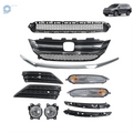 Front Grille with Turning Signal & Fog Lights for Honda Pilot (2016–2018)