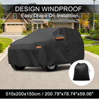 Waterproof 210D-PU Car Cover for Mazda CX-9 (2016–2023)