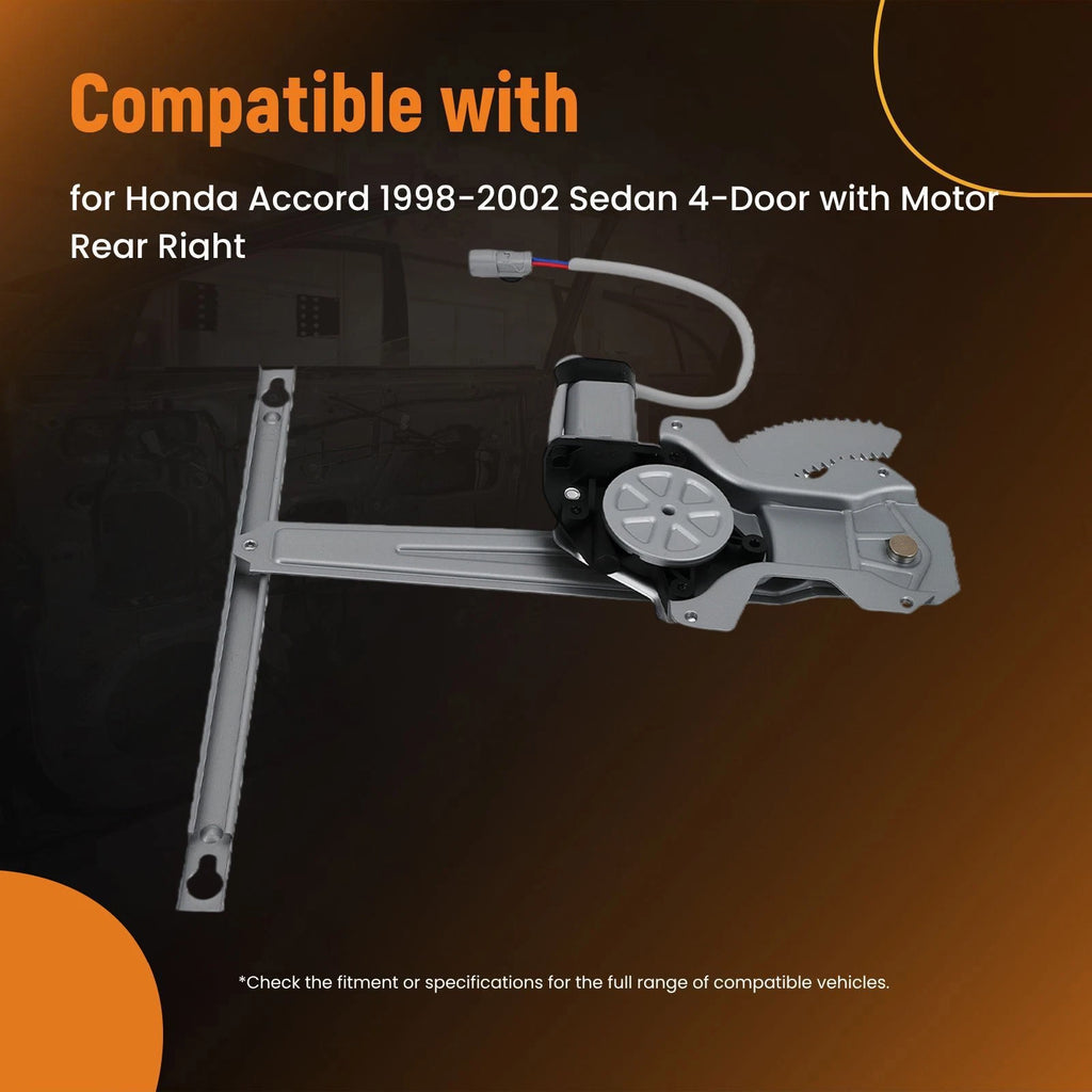 Power Window Regulator & Motor Assembly for Honda Accord (1998–2002)