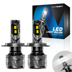 2X H4 LED Headlight Bulbs for NOVSIGHT (80000LM, 6500K, 240W)