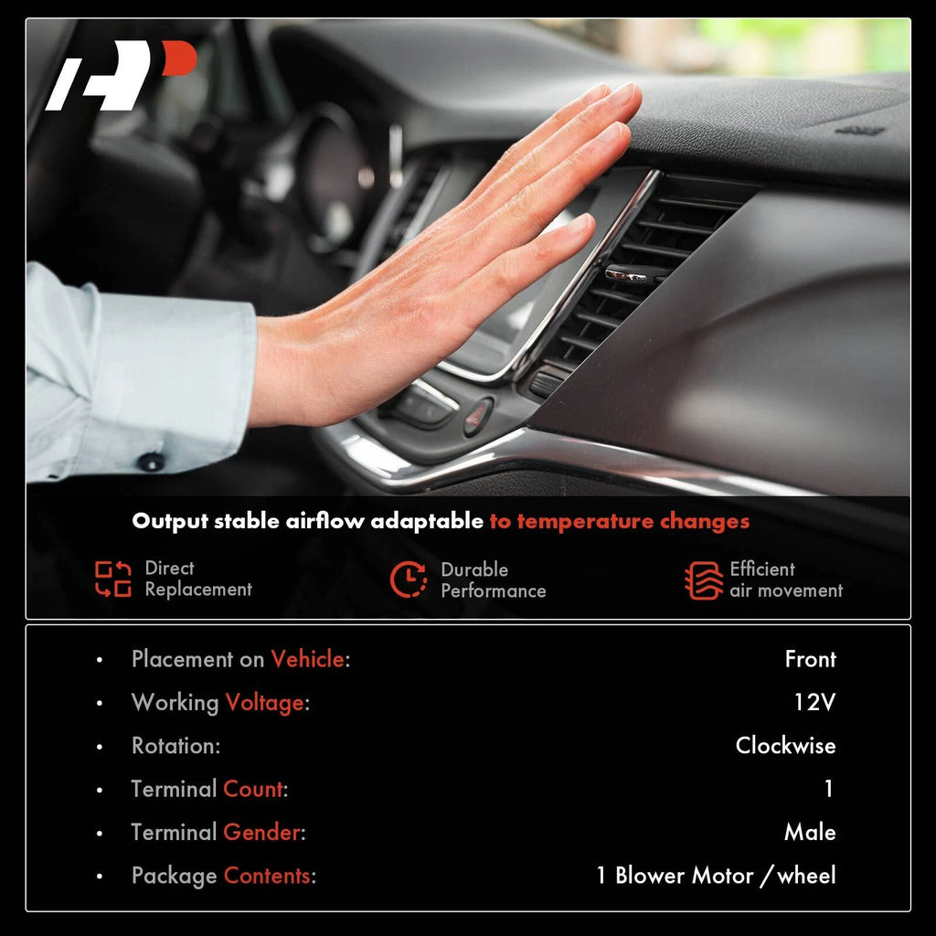Blower Motor with Wheel Assembly for BMW 318i 318is 323i 325i (1992–1999)