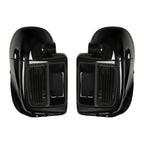 Lower Vented Fairings for Harley Electra Glide, Street Glide (2014–2024) Black Quartz