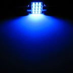 Ultra Blue 12-SMD LED Bulbs for Interior Map Dome Lights (DE3175-DE3022)