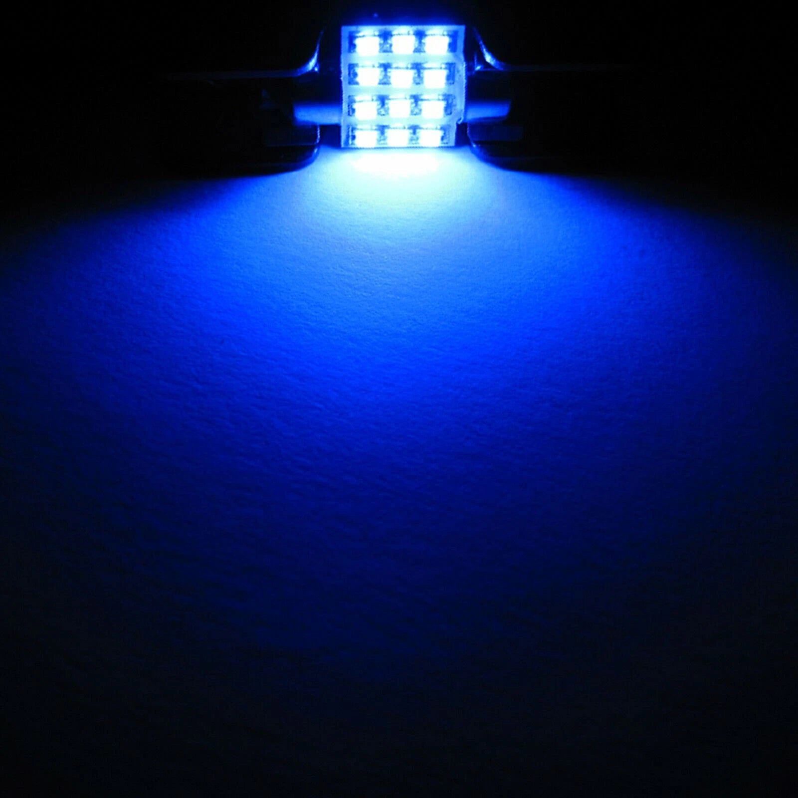 Ultra Blue 12-SMD LED Bulbs for Interior Map Dome Lights (DE3175-DE3022)