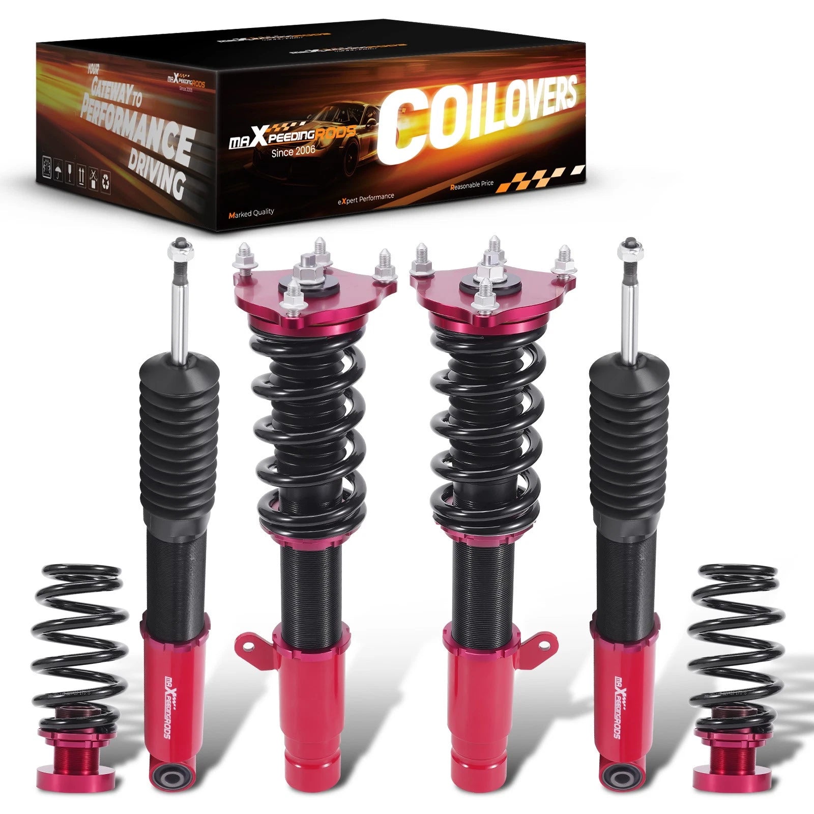 Coilovers Lowering Suspension Kit for Honda Accord (2018–2022) W/O ADS