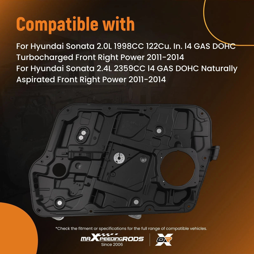 Power Window Regulator for Hyundai Sonata (2011-2014)