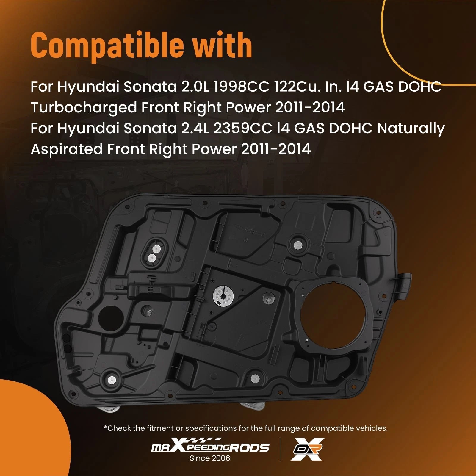 Power Window Regulator for Hyundai Sonata (2011-2014)