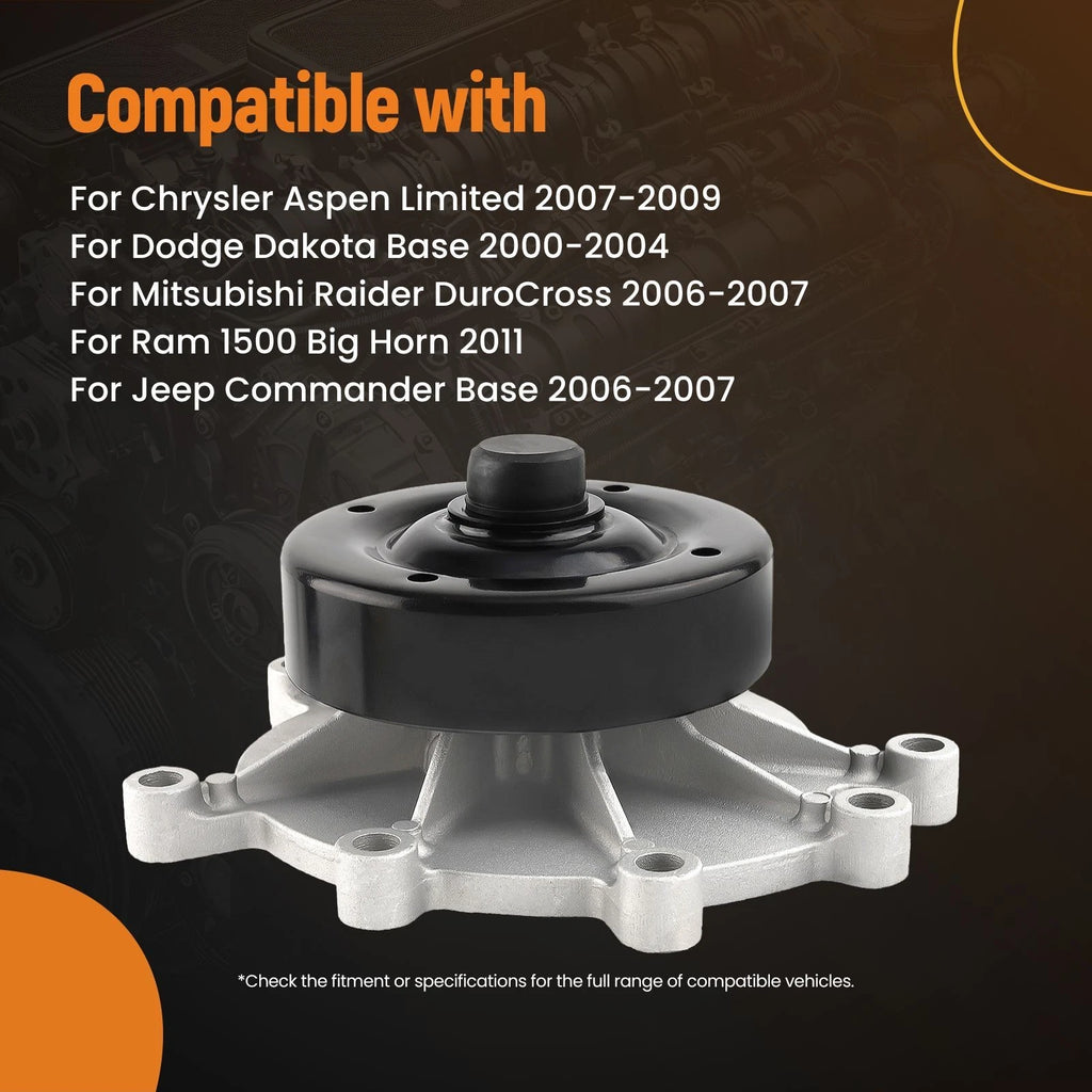 Water Pump for Chrysler Dodge Ram 1500 Jeep Grand Liberty (2002–2009)