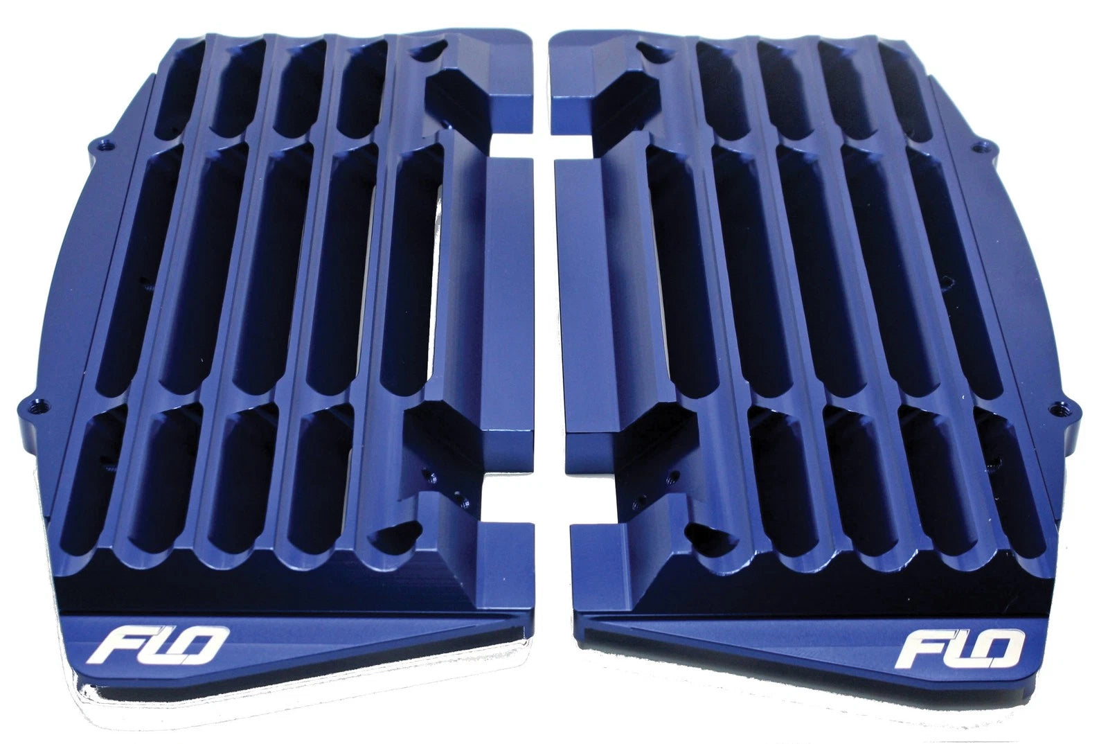 High Flow Radiator Braces for - Blue
