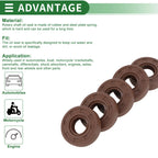 Oil Seal FKM Rubber 15x35x10mm for Various Models (5 Pcs)