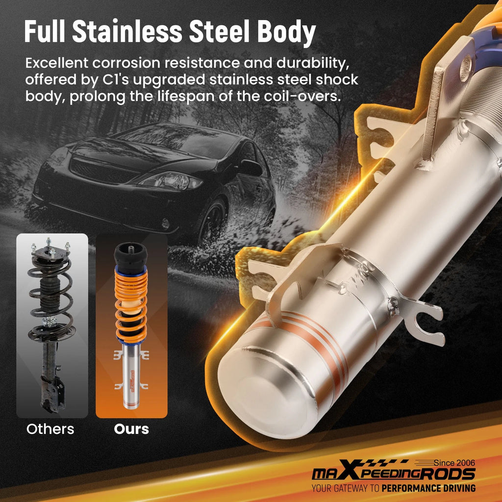 Coilover Lowering Kit for Volkswagen Golf GTI MK4 (1999-2006)