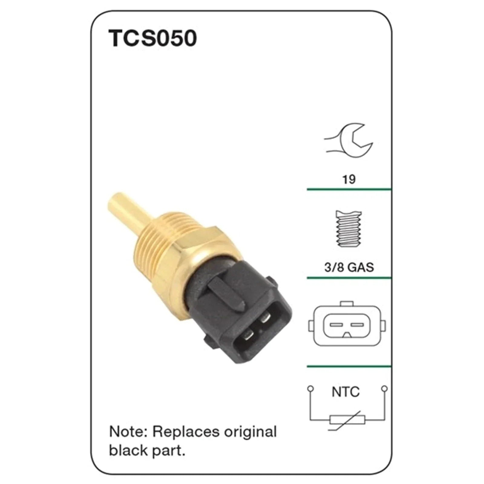 Coolant Temperature ECU Sensor for Mitsubishi 3000GT (1992-1994)