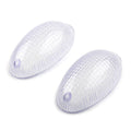 Clear Front Turn Signal Light Lens for Ducati Monster 797 821 1100 1200 (2006-2010)