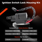 Ignition Switch Lock Housing Kit for Harley Touring Electra Glide (1993-2005)