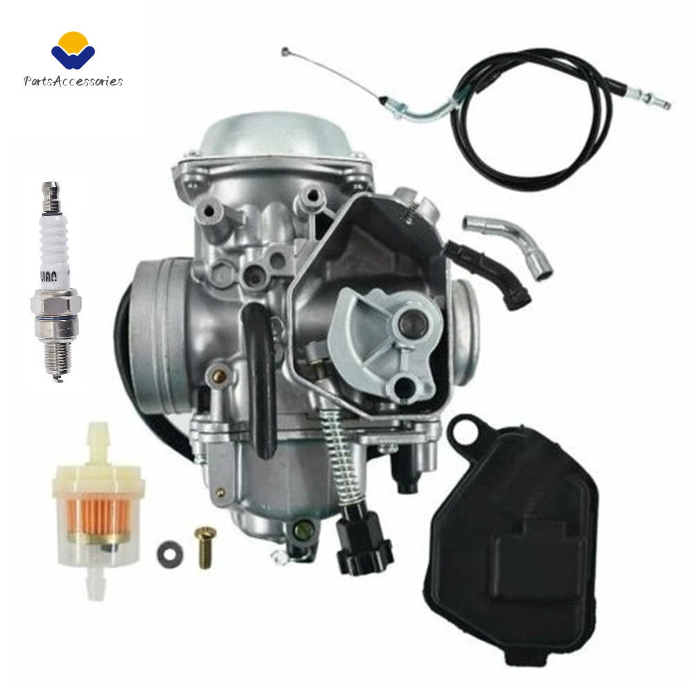 Carburetor with Throttle Cable for Honda Rancher TRX350TE/TM/FM (2000–2006) 16100-HN5-673