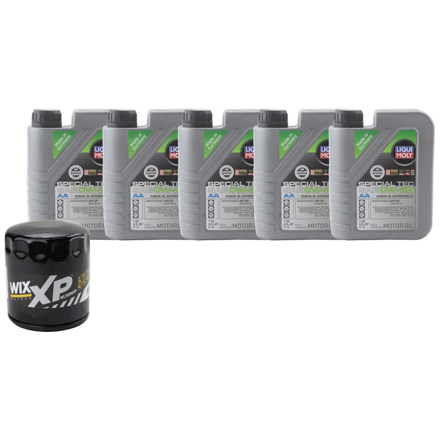 5L Liqui Moly Special Tec AA 0W-20 Engine Oil Change Kit for Impala Malibu (2014–2023)
