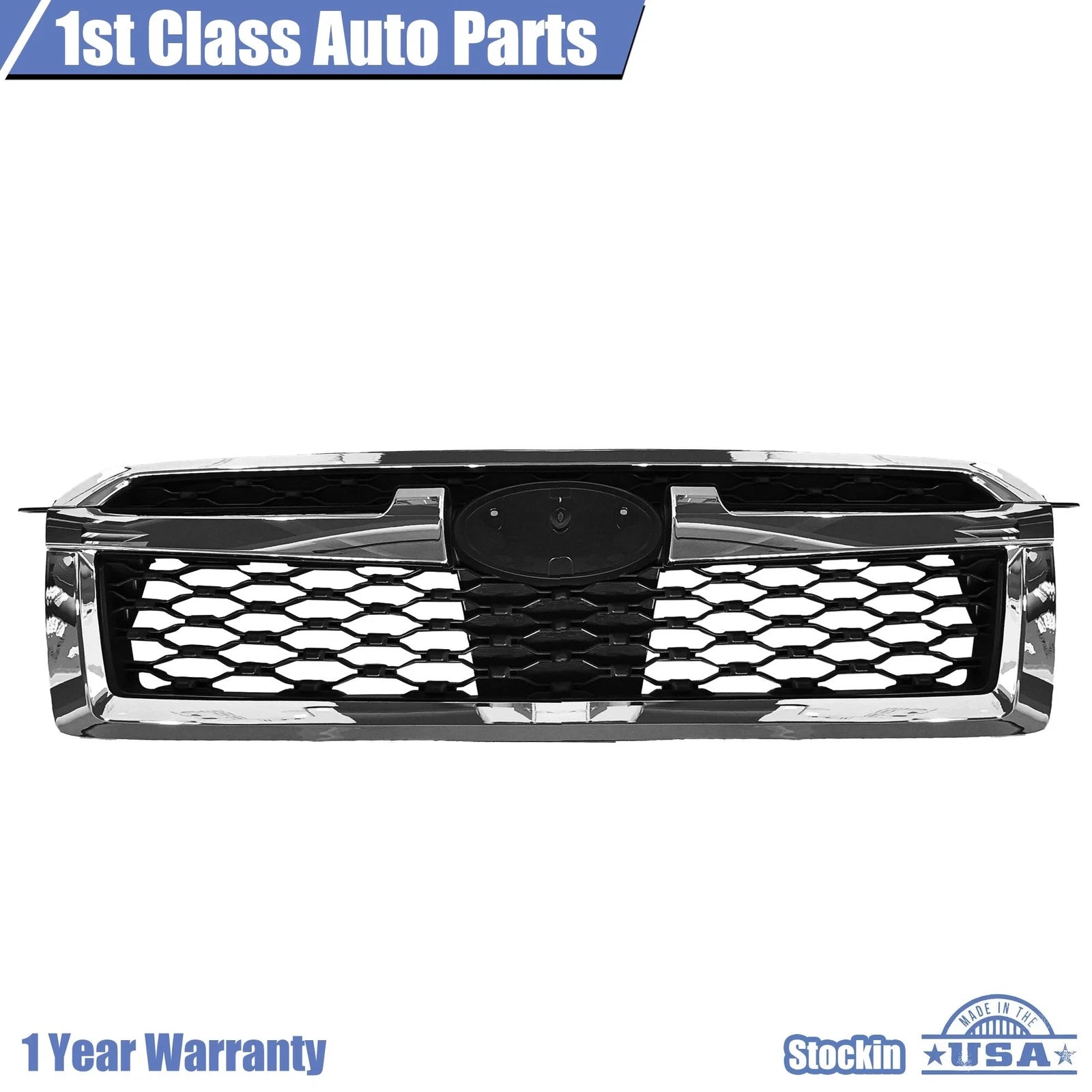 Grille Assembly for Subaru Legacy (2013-2014) Textured Black Shell