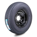 ROCKMAN ST235/85R16 Trailer Tire 12-Ply F 128M 8x6.5 PCD Black Mod Rim