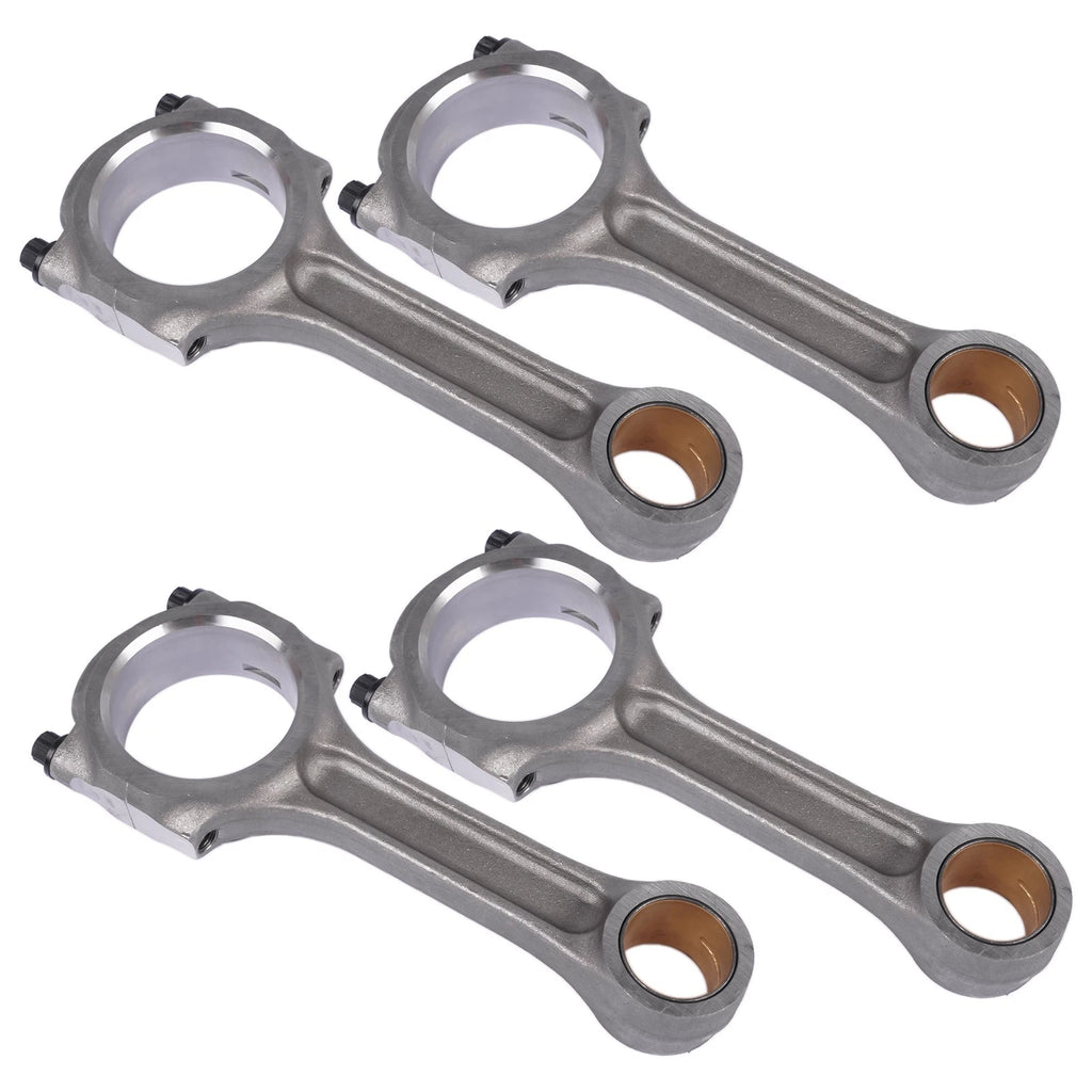 4X Connecting Rod for Cummins B3.3 QSB3.3 (1998–2023) 4993830 4992926 6204-31-3111