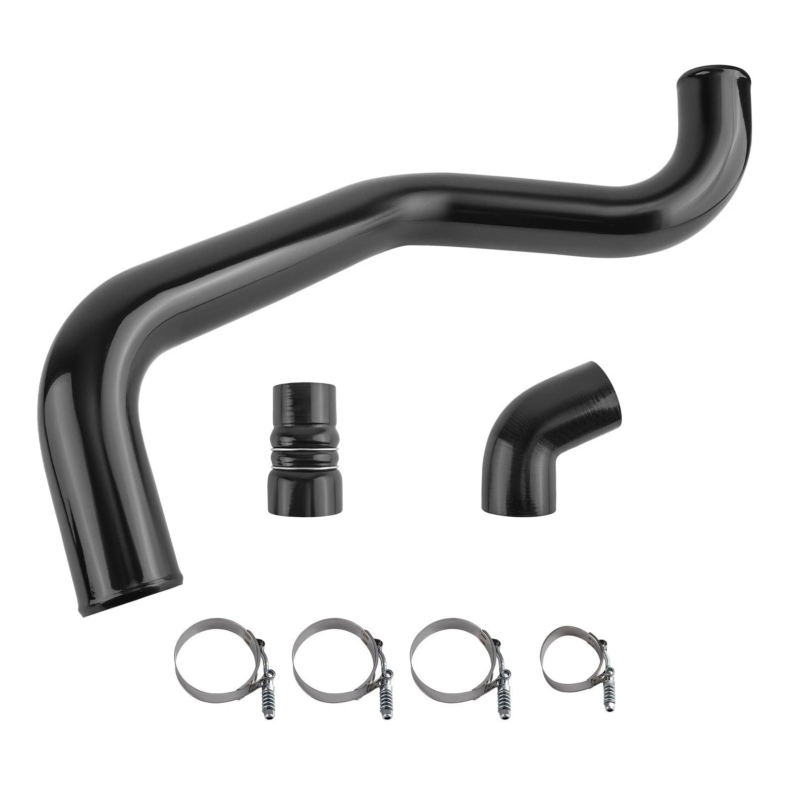 Hot Side Intercooler Pipe Hose for GMC Chevy Duramax 6.6 LLY LBZ LMM (2004–2010)