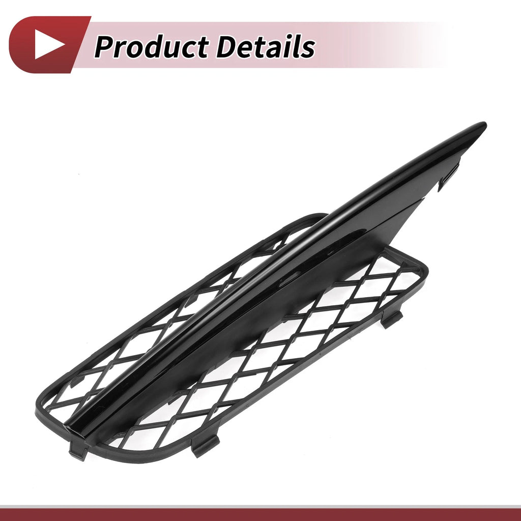1 Pc Fog Light Grill for BMW X5 (2007–2010) No. 51117159594 Black