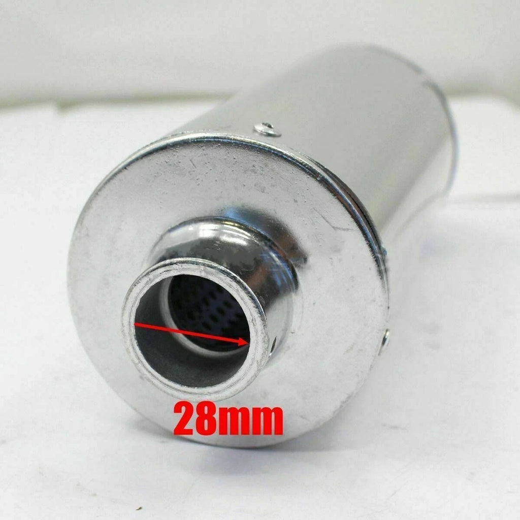 28mm Muffler Exhaust Pipe for Atomik Thumpster Pitpro 110/125cc (2010–2023)