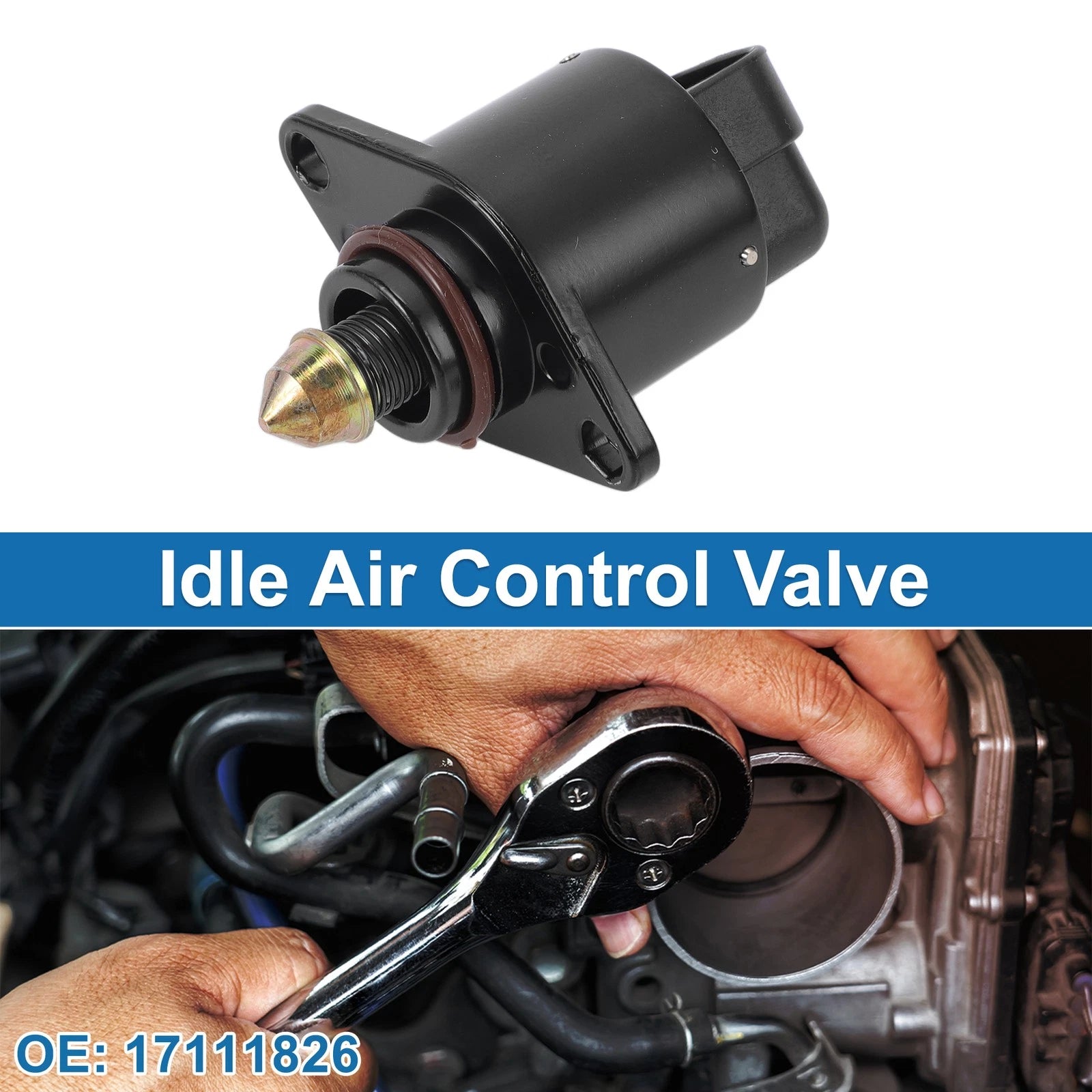 Idle Air Control Valve for Chevrolet Astro 2.5L (1985–1992) No. 17111826