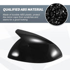 Pair Rearview Mirror Cover Cap Gloss Black for Mercedes-Benz C-Class (2022–2023)