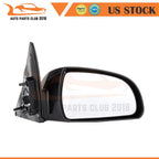 Passenger Side Power Heated Black Mirror for Hyundai Sonata (2006–2010)