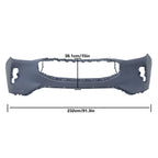 Front Bumper Cover for Ford Escape (2023–2024) with Sensor Holes