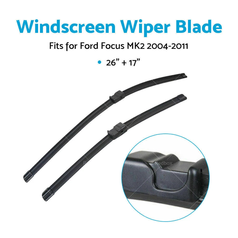 Front Wiper Blade Set 26 17 for Ford Focus MK2 (2004–2011)
