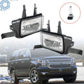 Pair Front Fog Light Assembly for Yukon Tahoe Suburban (2015)