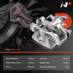 Pair Rear Disc Brake Calipers for Ford Mustang (2015-2020)