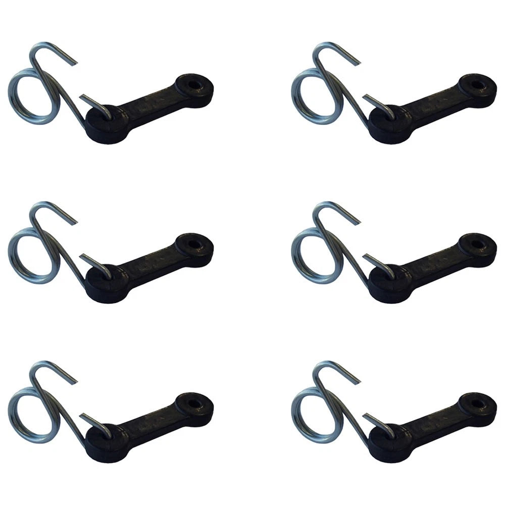 Pack of 6 Bagger Latch Strap & Hook for Husqvarna (Fits 160793, 532160793)