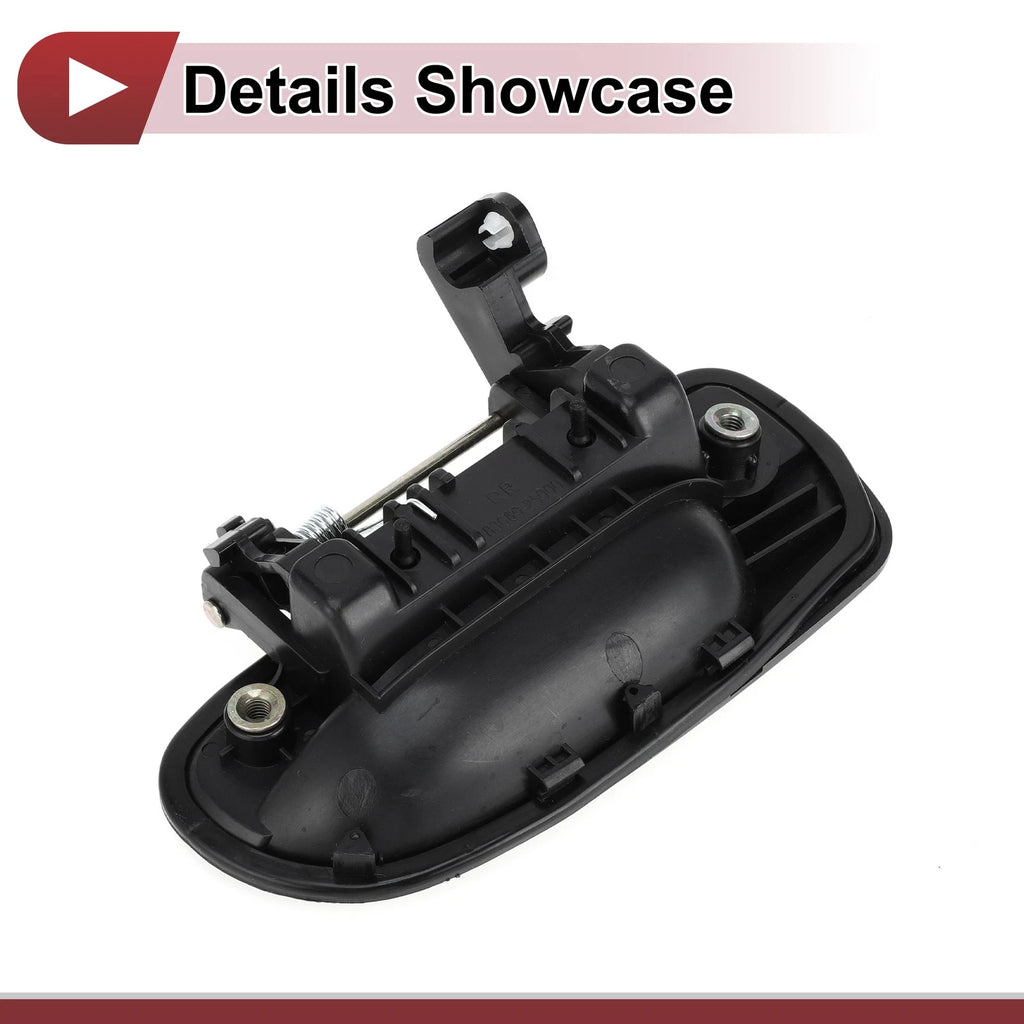 Car Exterior Door Handle for Hyundai Accent (2010–2017) No. 8265025000 Black ABS